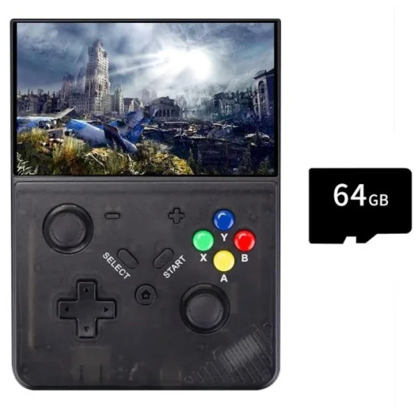 R43 PRO 64 GB M18 Retro Portable Handheld Game Console - Black